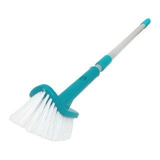 勝利 家福日式浴室彎角刷 SL-029AM, 彎角設計深入死角, 硬挺刷毛耐磨耐用, 可拆卸設計靈活清潔, 1支