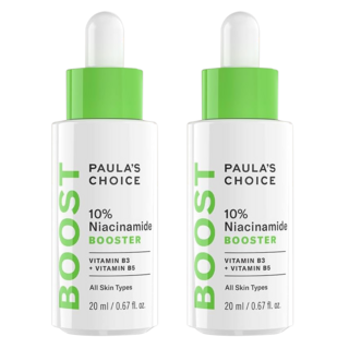 PAULA'S CHOICE 寶拉珍選 10%B3毛孔調理美白精萃 含維他命B3和維他命C 淡化斑點 抑制皮脂分泌 深層護理, 20ml, 2瓶