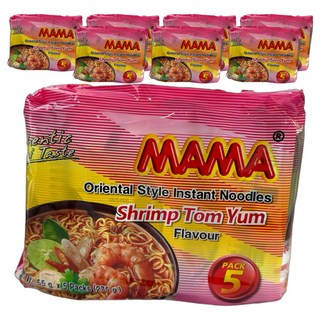 MAMA 泰式酸辣蝦味麵 55g, 40個