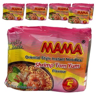 MAMA 泰式酸辣蝦味麵 55g, 30個