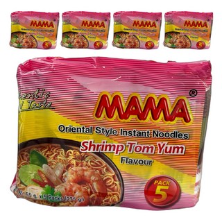 MAMA 泰式酸辣蝦味麵 55g, 25個