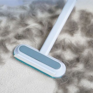 딩동펫 반려동물 멀티 4 in 1 털 제거 청소솔 W 18cm x H 45cm, 블루, 1개