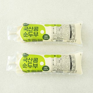 맑은물에 참 좋은 국산콩 100% 순두부, 400g, 2개