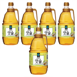 청정원 맛술, 1.8L, 5개