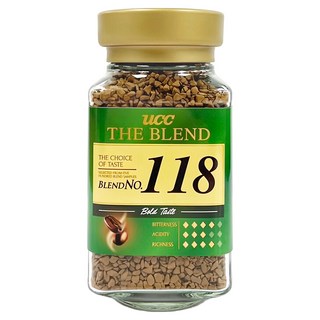 ucc 118精製即溶咖啡, 90g, 1入, 1罐