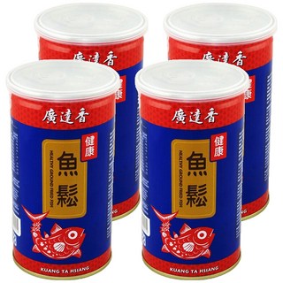 廣達香 健康魚鬆, 250g, 不添加味精、防腐劑、色素, 4罐
