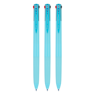 PILOT 百樂 超級G 3色筆 BKSG30FLB, 淺藍色, 3支