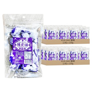 KUN SAKI 崑崎 陳皮梅, 130g, 24包