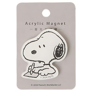 norns Peanuts 史努比造型磁鐵, 史努比 寫信, 1個