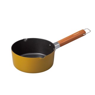 CB JAPAN COPAN系列 IH爐迷你牛奶鍋 16cm 芥末黃, 1個