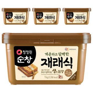 清淨園 Sunchang 傳統大醬, 1kg, 4盒