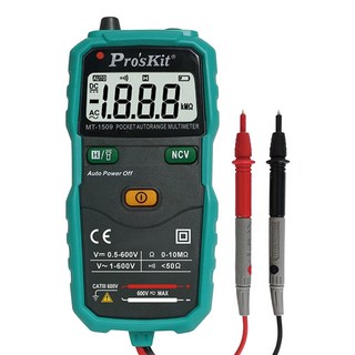 Pro'sKit 寶工 袖珍型自動電錶 MT-1509, 1個