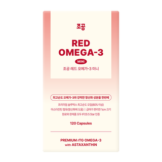 조공 반려동물 rTG 레드 미니 영양제, 120정, 오메가3, 1개