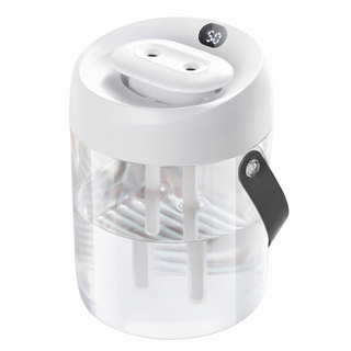 HONDONI 智能濕度顯示霧化水氧機, A15-W, 冰川白