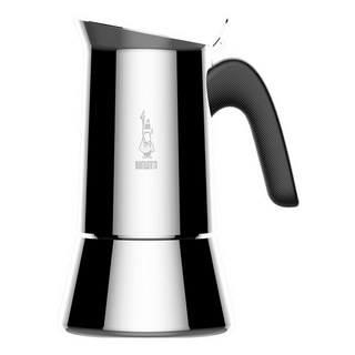 BIALeTTI 拜雷提 New Venus 不鏽鋼摩卡壺 10杯, 1個, 不鏽鋼