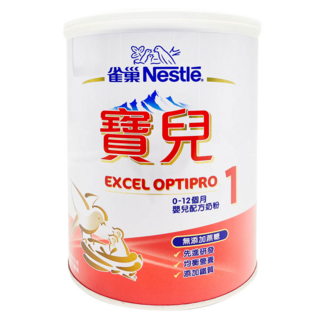 Nestle 雀巢 寶兒 嬰兒配方奶粉 1號 0~12個月, 800g, 1罐