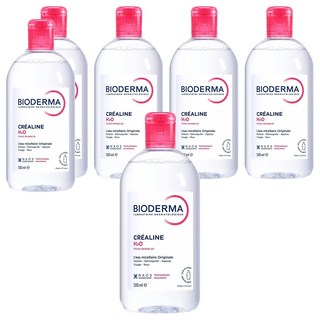 BIODERMA H2O高效潔膚液, 500ml, 6瓶