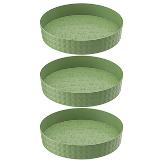 妃妃嚴選 旋轉置物盤, 抹茶綠, 3個