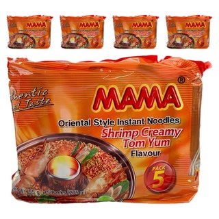 MAMA 蝦味冬蔭奶油拉麵 55g, 25個