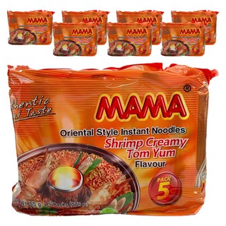 MAMA 蝦味冬蔭奶油拉麵 55g, 40個