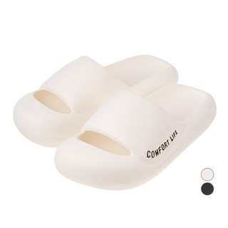 CARET _男女通用舒適生活EVA設計拖鞋, 象牙白, 40-41 (255-260)