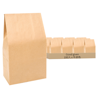 Good given 牛皮紙袋 小, 100入, 牛皮色