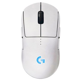 Logitech G 羅技G PRO 2 LIGHTSPEED無線電競滑鼠, HERO 2 感應器, 4至8個可編程按鈕, USB-C充電, 最長可達95小時, 白色