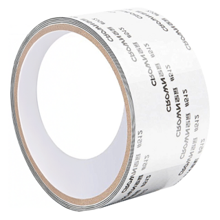 CROWN 皇冠新材 自黏式紗窗修補貼 200 x 5 x 0.1cm, 黑灰色, 1捲