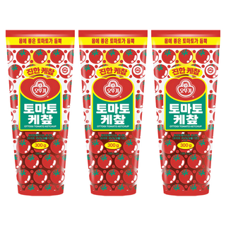 OTTOGI 不倒翁 番茄醬, 300g, 3個