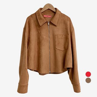 VAN AKE 女式絨面革襯衫