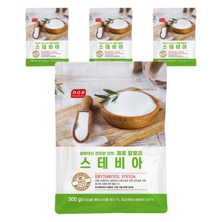 Ocubi 甜葉菊糖, 300g, 4個