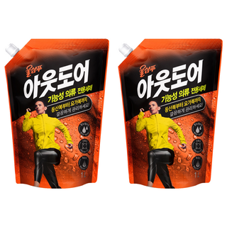 Wool Shampoo 吾香服 中性洗衣精 補充包 無香 機能服適用, 1L, 2包