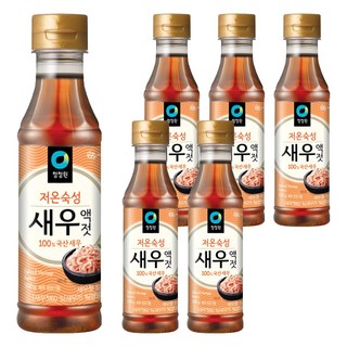 清淨園 大象韓國蝦醬 500g - 韓式風味 嚴選韓國產蝦製成 低溫熟成, 6瓶