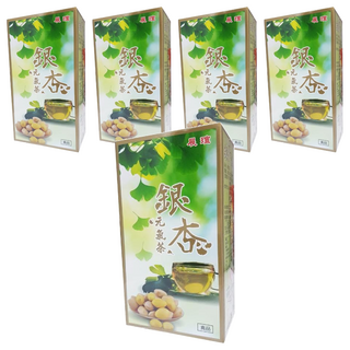 展瑄 銀杏元氣茶, 5g, 30包, 5盒