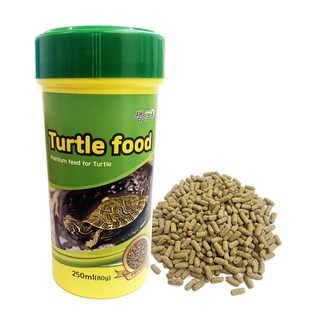 샘아쿠아 터틀 푸드, 80g, 1개