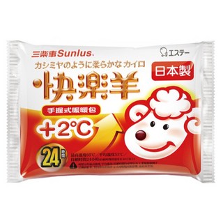 sunlus 三樂事 手握式 快樂羊暖暖包 57g, 1包