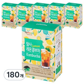 探索檸檬康普茶, 5g, 30入, 6個