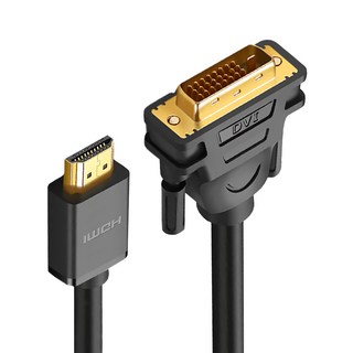 UGREEN 綠聯 HDMI轉DVI雙向互轉線 3m, HD106, 1個