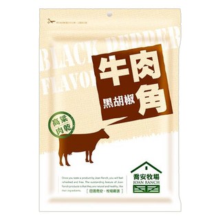 喬安牧場 高粱酒黑胡椒牛肉角, 170g, 1袋