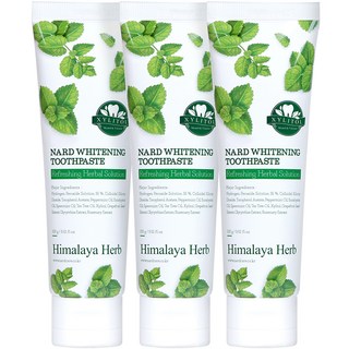 NARD 亮白牙膏, 100g, 3條