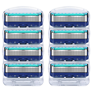 Qzio Fusion 伊麗莎白吉列相容剃須刀刀片, 2個, 4入