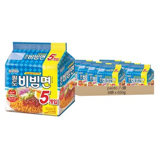 paldo 八道 韓國乾拌麵 130g, 40包