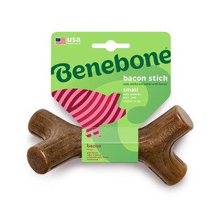베네본 스틱 강아지 츄잉 장난감, 베이컨, 1개