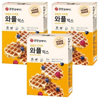 Q1 自製華夫餅混合, 3個