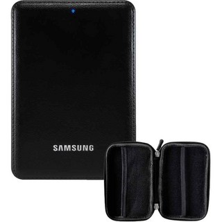 三星電子外置硬盤 J3 + Pouch, 1024GB, 黑色的