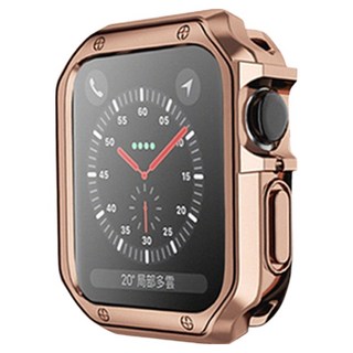 Timo 中性方框金屬質感電鍍保護軟殼套, 1個, 玫瑰金