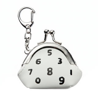 EASYCARD 悠遊卡 SOU.SOU 3D造型悠遊卡-SO-SU-U十數口金包, 1個, 白色