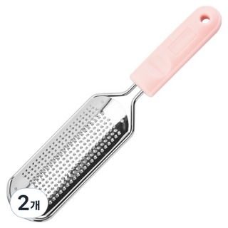 Market Ring 多樣足部去角質器 類型1 粉紅色, 200g, 2個, 1入