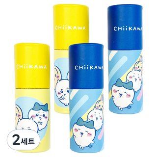 Feelbox 吉伊卡哇 迷你原木色鉛筆 2款 x 2入組, 2套, 12色