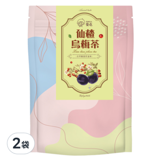 CHILL 愛吃 黑糖仙楂烏梅茶 Set 古早酸甜好滋味, 25g, 6入, 2袋